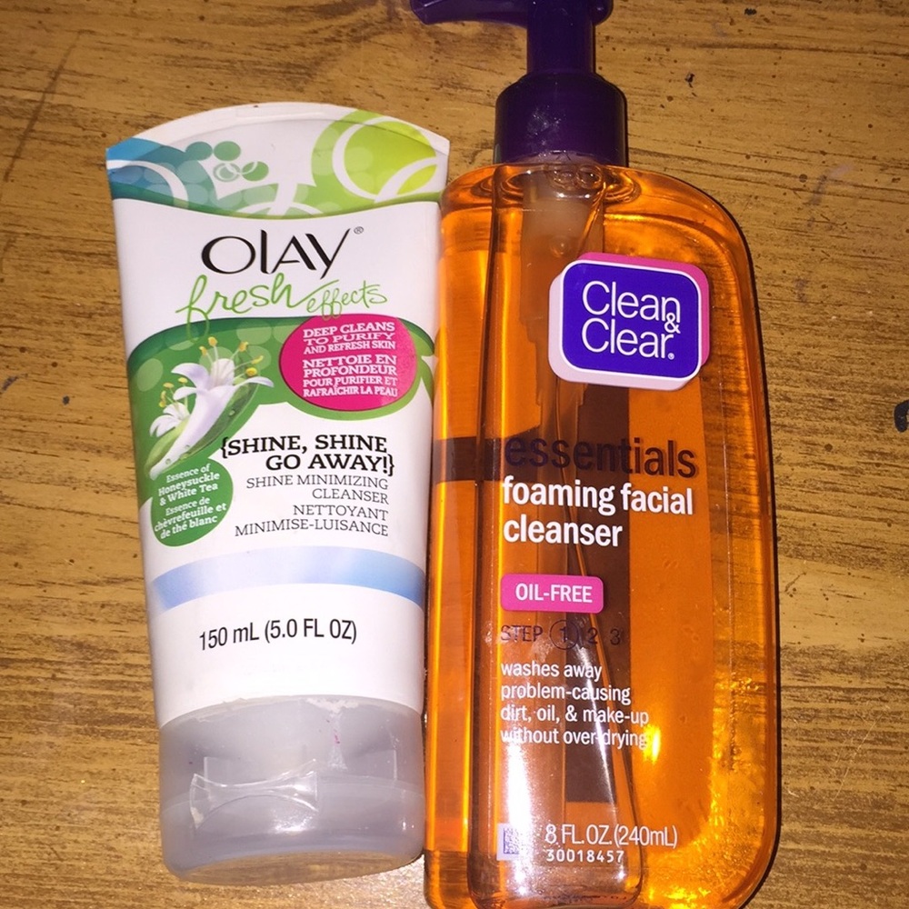 OLay  fresh affects n Clean n  clear Foaming